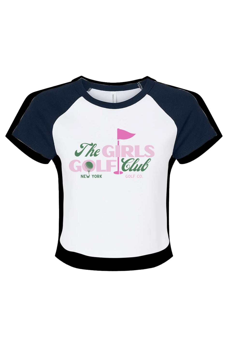Micro Rib Raglan Baby Tee