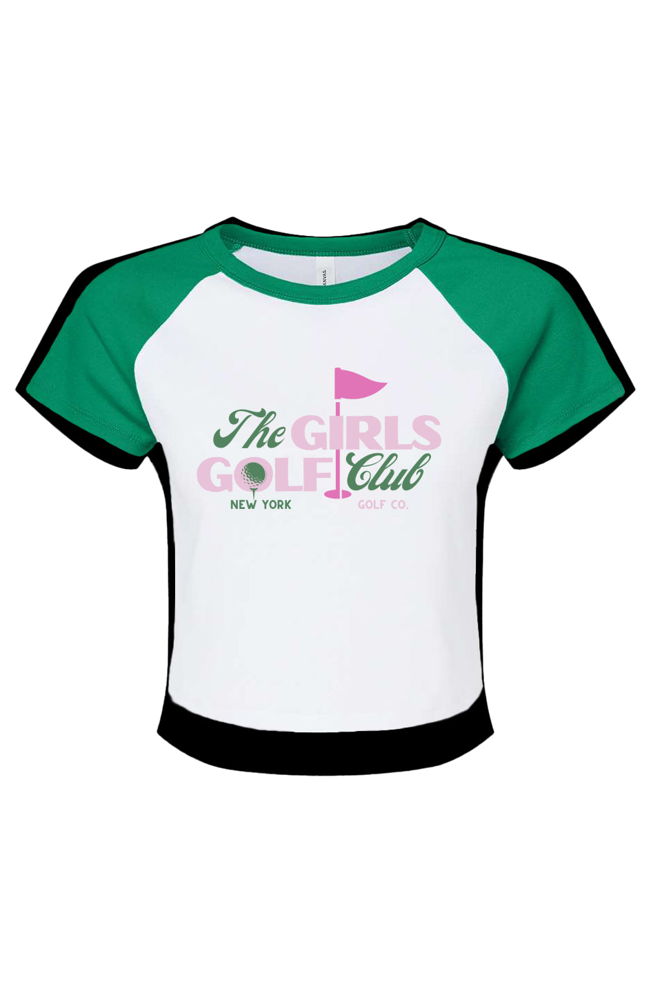 Micro Rib Raglan Baby Tee