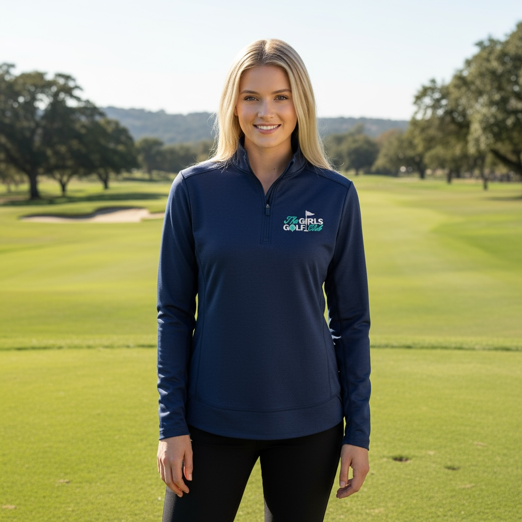 Tee Me Up Quarter-Zip Pullover